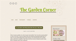 Desktop Screenshot of gardencorner.net